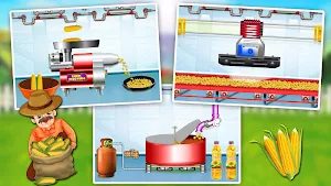 Cheese Popcorn Maker Factory Screenshot 2