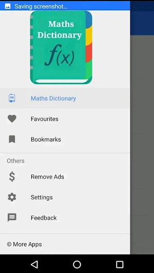 Maths Dictionary Pro Screenshot 0