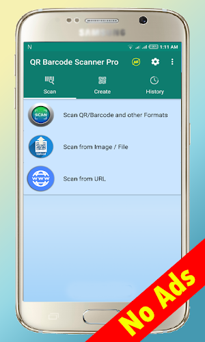 Qr BarCode Scanner & Generator Screenshot 0