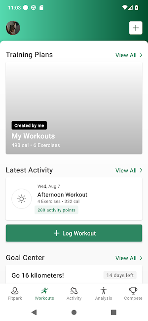 Fitpark Screenshot 2