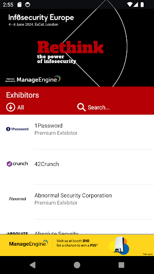 Infosecurity Europe Exhibition Screenshot 2