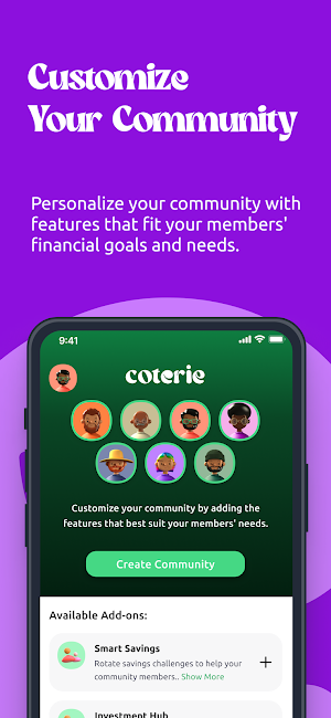 Coterie: Grow Together Screenshot 1