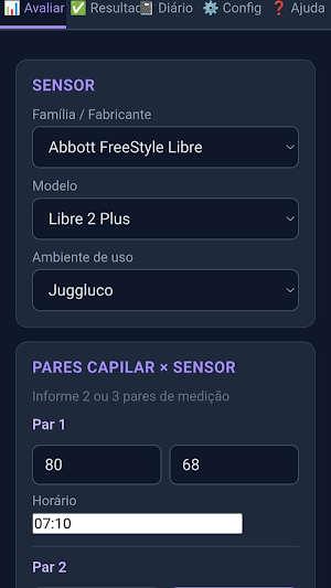 Gluco Check: CGM Evaluator Screenshot 0