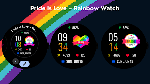 Pride Is Love – Rainbow Watch Screenshot 2