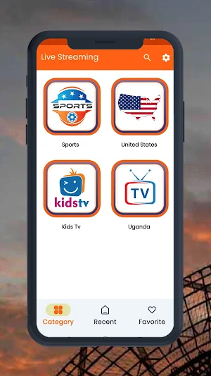 Live Stream TV:  Live Football Screenshot 0