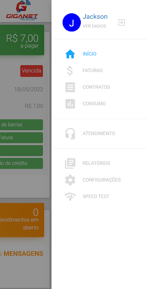 GIGA NET INTERNET Screenshot 3