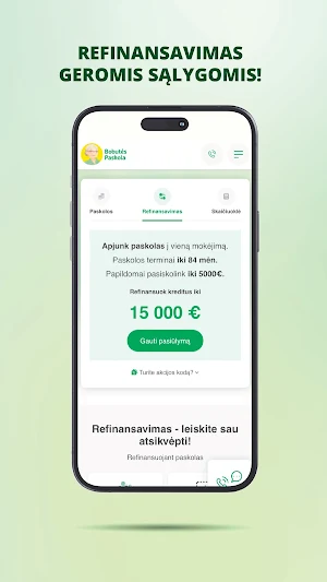 Bobutės paskola Screenshot 2