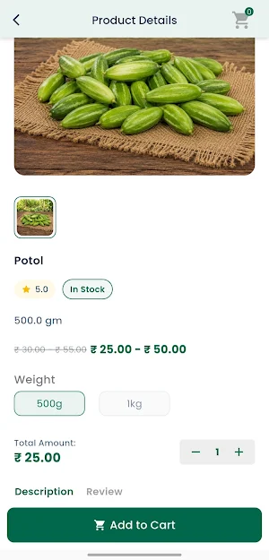 Getgozo: Fresh Groceries Screenshot 2