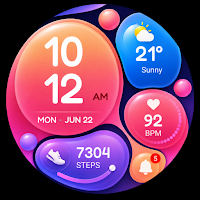 Pop & Minutes Watch Face GTG13