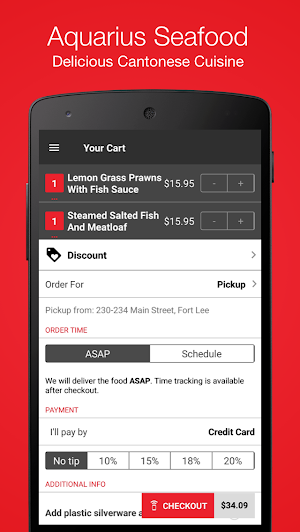 Aquarius Seafood Screenshot 3