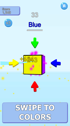 Reflex Cube Game Screenshot 1