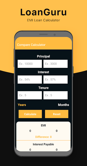 LoanGuru - EMI Loan Calculator Screenshot 3
