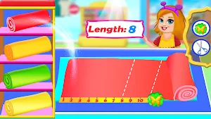 Pretend Fashion Tailor Boutique: Dressmaker Game Screenshot 1