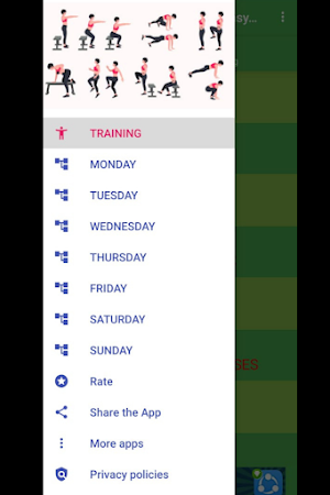 Home Workouts 7 Day Easy Exerc Screenshot 1