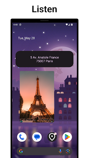 My Location: Address & Widgets Screenshot 0