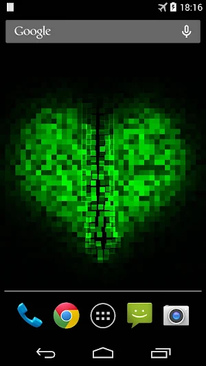 Pixel! Heart Live Wallpaper Screenshot 2