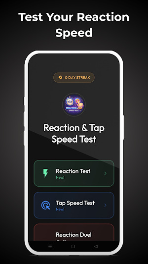 Reaction & Tap Speed Test Screenshot 0