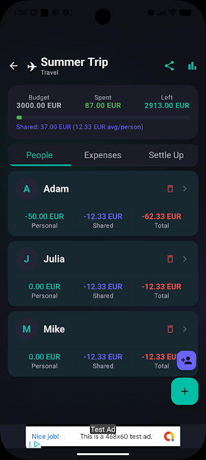 Expense Tracker Screenshot 1