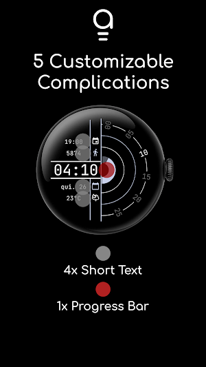 AD VinyL - Watch Face Screenshot 2