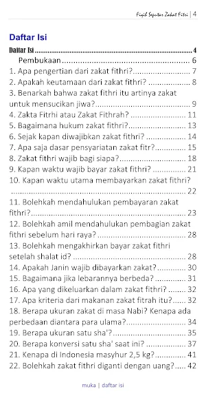 Fiqih Seputar Zakat Fitri Screenshot 1