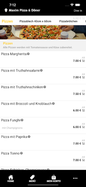 Maxim Pizza & Döner Screenshot 2