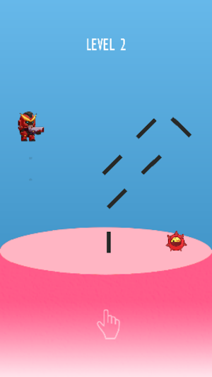 RED MONSTER SHOOTER: SHOOTING  Screenshot 2