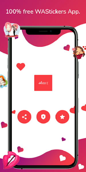 Romantic Couple WA Stickers Screenshot 1