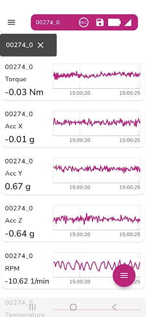 R+W Sensor App Screenshot 0
