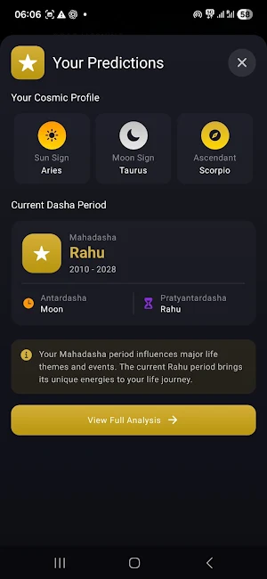 AstroKaal - Vedic Astrology Screenshot 3