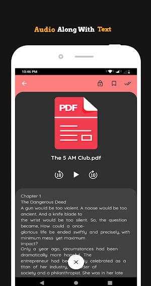BookSuno - Realistic Text To Speech Audiobooks Screenshot 1