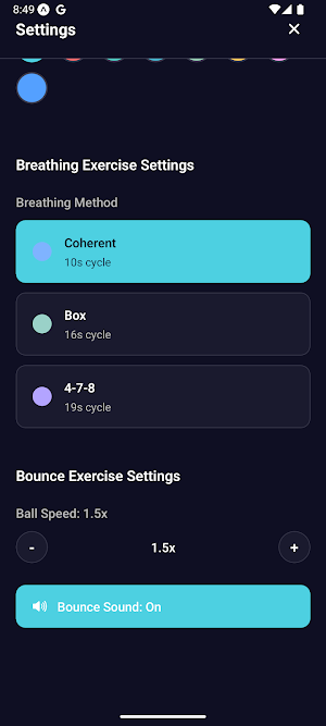 Kalmer App Screenshot 3