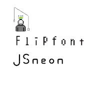 Jsneon™ Latin Flipfont