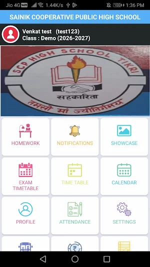 Sainik Cooperative Pub.HighSkl Screenshot 1
