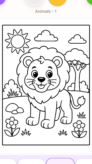 Coloring book - Kid games Screenshot 0