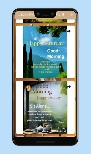 Good Morning Happy Saturday Screenshot 3