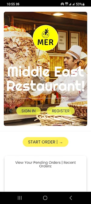 Middle East Restaurant Screenshot 0