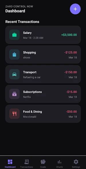 Zaro Control Now Screenshot 1