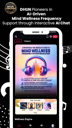 Dhun Dhhunak: AI Mind Wellness Screenshot 3
