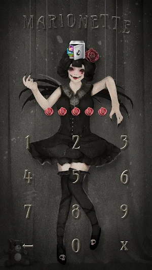 AppLock Live Theme Marionette – Paid Theme Screenshot 1