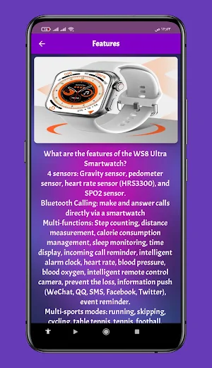 Ws8 Ultra Smartwatch Guide Screenshot 3