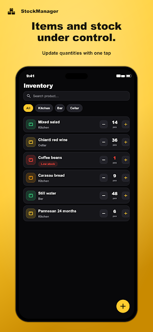 StockManager - Inventory Screenshot 1