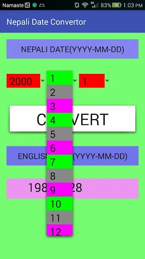 Nepali To English Date Convert Screenshot 2