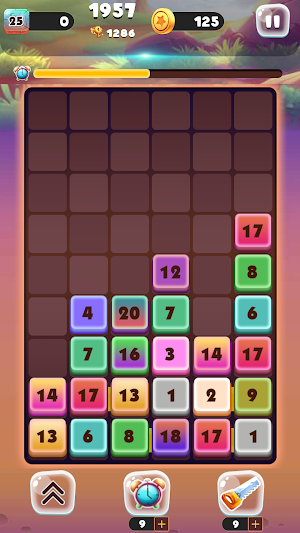 Tiles merge: Number block Screenshot 0
