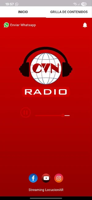 CVN Radio Screenshot 2