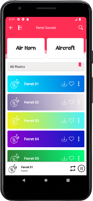 Ferret Sounds Screenshot 3