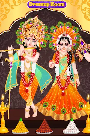 Lord Radha Krishna Live Temple Screenshot 2