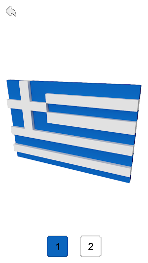 Flags 3D Pixel Art Coloring Screenshot 1