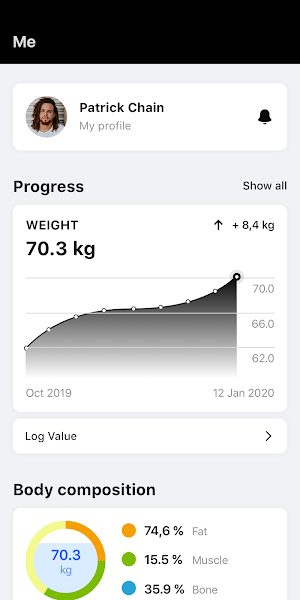 V.I.P. Fitboutique Screenshot 2