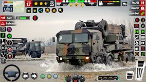 US Army Truck Military Game 3D Screenshot 1