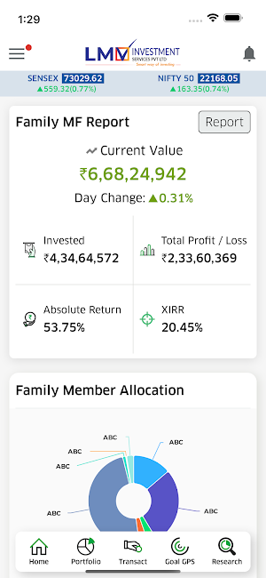 LMV Investment Services Screenshot 0